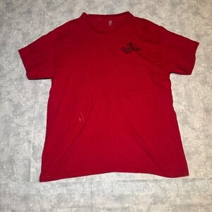 Don Julio Tequila Tortilla Flats Providence RI Red Graphic T-Shirt Mens Large